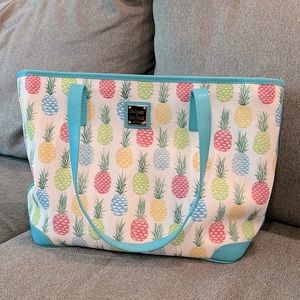 EUC Dooney and Bourke pineapple tote.